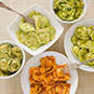 Pesto Sauces for Cheese Ravioli